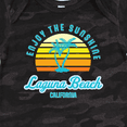 thumbnail image 4 of Inktastic Summer Enjoy the Sunshine Laguna Beach California in Blue Boys or Girls Baby Bodysuit, 4 of 5