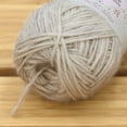 thumbnail image 3 of JubileeYarn Divine Treasures Yarn - Fine Cotton Acrylic Blend - 50g/Skein - Chasse-Galerie - Heathered Cream Grey - Crochet and Knitting - 2 Skeins, 3 of 7