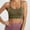 Army Green, variant on laiqvcdr Women's Wireless Ribbed Sports Bra,Solid Color Thin Straps and Padded Cups Bras with Mesh, High-Stretch Nylon for Comfort and Style
