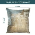 thumbnail image 3 of LALILO Beige and Grey Pillow Covers 16X16, Brown Abstract Art Throw Pillow Covers for Couch 2Pcs, 3 of 6