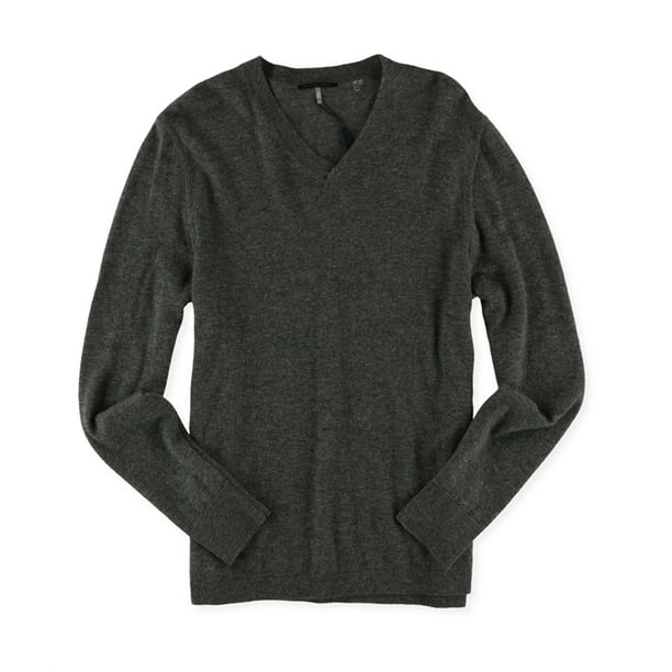 Elie Tahari Mens Astor Cashmere Pullover Sueter Gris Mediano Elie Tahari Pull over Bodega Aurrera en linea