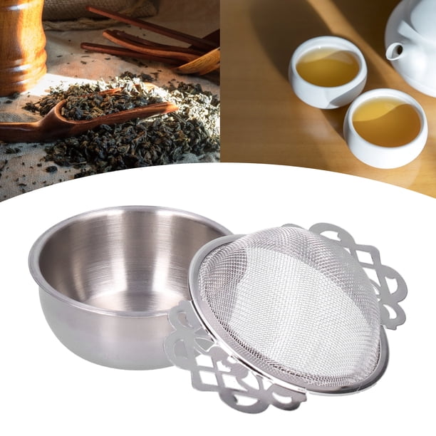 Filtro De Hojas Sueltas Colador De Té De Acero Inoxidable Infusor De Té