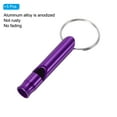 thumbnail image 3 of Uxcell Survival Whistle, 5 Pack Loud Sound Safety Whistle for Camping Hiking, Purple, 3 of 6