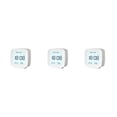 thumbnail image 2 of Reloj digital ABS Yuarrent Control de voz LCD Blanco, 2 of 6