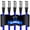 Blue, variant on Maximm Microphone Cable, Orange Mic Cable Wire XLR Male to XLR Female 6ft - Heavy Duty Microphone Cord W/Metal Connectors, Impedance-Balanced Lines for RF & EM Noise Reduction (5 Pack)