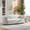 Beige, variant on Christopher Knight Home 80" Modern Curved Chenille Sofa, Upholstered Couch with 3 Seats, Beige