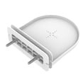thumbnail image 2 of EeaseCA White Speaker Rack Stand Universal Wall Mount Speaker Brackets Plastic Holder Support Compatible with WIFI Router, 2 of 8