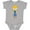 AC-Heather Grey, variant on Inktastic Construction Worker, Blond Hair, Cute Boy, Hammer Boys Baby Bodysuit