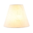 thumbnail image 4 of Aspen Creative 32128-9 Small Hardback Empire Shape Chandelier Clip-On Lamp Shade Set (9 Pack), Transitional Design in White, 6" bottom width (3" x 6" x 5"), 4 of 7