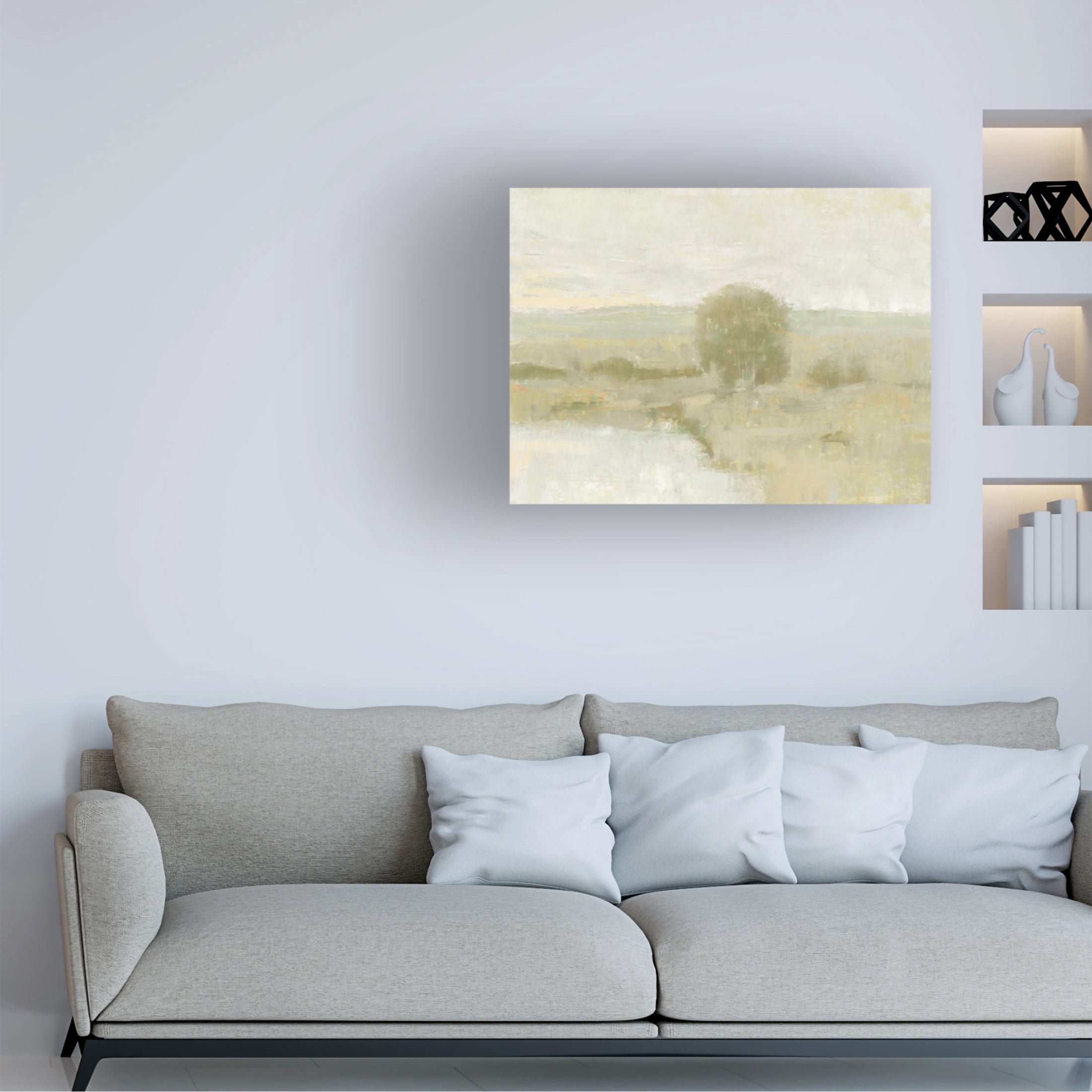 Trademark Fine Art Tim OToole  Ochre Riverbank II Canvas Wall Art