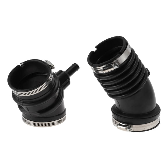 Unique Bargains Engine Air Intake Hose for Toyota 4Runner 3.4L 1999-2000 Air Intake Duct No.1788262010/1788162150 Rubber 2 Pcs Clamp
