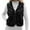 Black, variant on Gaexia Vest for Women Trendy,Women Stand Collar Sports Vest Sleeveless Zippered Outerwear for Autumn Winter Wear