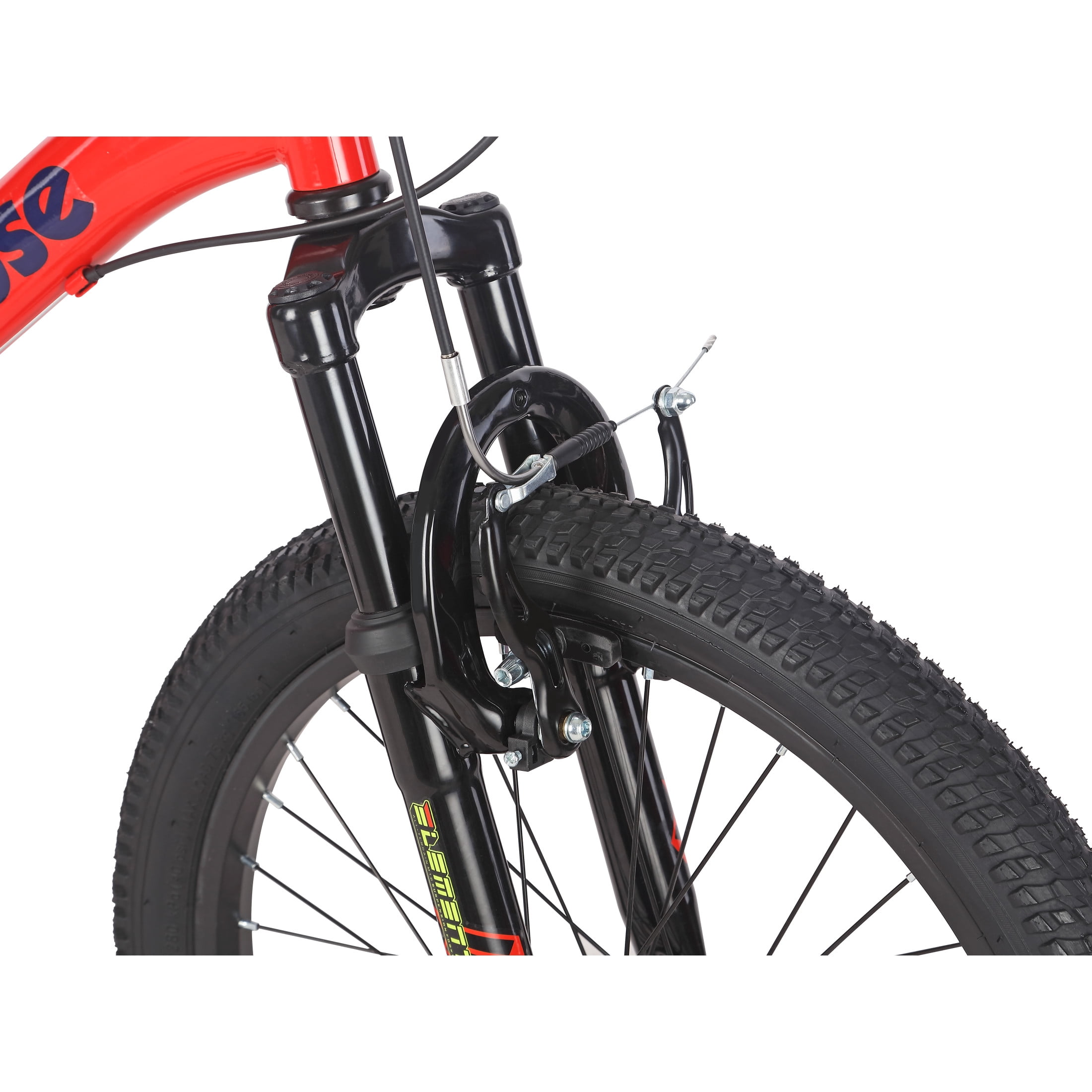 Mongoose Inertia Kids Mountain Bike, 20-Inch Wheels, 21 Speeds, Red