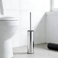 thumbnail image 2 of Sentmoon Brosse de Toilette Brosse de Toilette Autoportante Brosse de Toilette Somptueuse Brosse de Toilette en Acier et Support Rond Haut Imperméable à la Rouille contre les Odeurs et Pratique à Nettoyer, 2 of 7