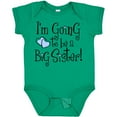 thumbnail image 3 of Inktastic Heart New Big Sister Girls Baby Bodysuit, 3 of 5