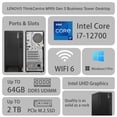 thumbnail image 2 of Lenovo ThinkCentre M90t Tower Desktop, Intel Core i7-12700, 16GB DDR5 512GB SSD + 1TB HDD, Win11Pro, 2 of 6