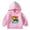 Pink, variant on newwalpole Boy's Graphic Letter Hoodies Long Sleeve Hooded Sweatshirts Pullovers Fall Clothes Trendy Blue for Size 5-6 Years