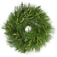 thumbnail image 2 of Northlight Real Touch™️ Pine Sprigs and Winter Foliage Artificial Christmas Wreath - 12" - Unlit, 2 of 9