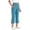 Style1-Sky Blue girls pants, variant on Maqroz Girls Flare Capri Pants High Waisted Stretchy Yoga Split Hem Summer Athletic Gym Trousers with Pockets Back to School pants 6-15 Years