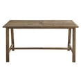 thumbnail image 6 of Manor Park Outdoor Modern Dining Table, Dark Brown, 6 of 7