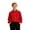 00&Red1803, variant on Tiijoy Boys Long Sleeve Button Down Shirt Casual Solid Pocket Shirt Top, Black, Sizes 9-16