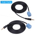 thumbnail image 3 of Car AUX Input Adapter Cable, B5 CD Player with 3.5mm Music Audio Cable Compatible for B5   Bravo 150cm Cable Length, 3 of 7