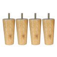 thumbnail image 1 of Patas de Muebles Perfecl Paquete de Repuesto de Sofá Natural 12cm H, 1 of 8