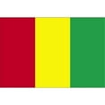 thumbnail image 1 of Drapeau de la Guinée Nyl-Glo 2 Pi X 3 Pi, 1 of 1