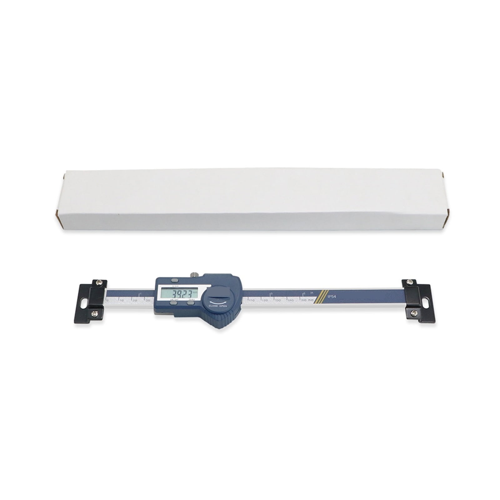 300 mm Digital Scale Horizontal Linear LCD Display Inch Metric Caliper Scale