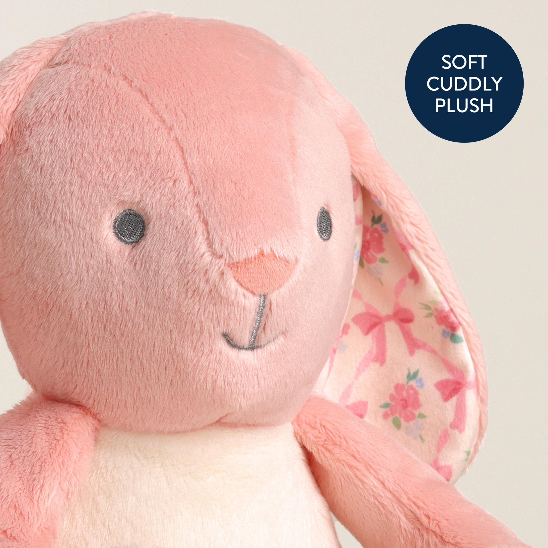 Itzy Ritzy Sweetie Snuggles™ Plush Pink Bunny
