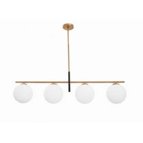 SP104GB Brio Lighting Spark - 4 Light Chandelier-13 Inches Tall and 45.37 Inches Wide