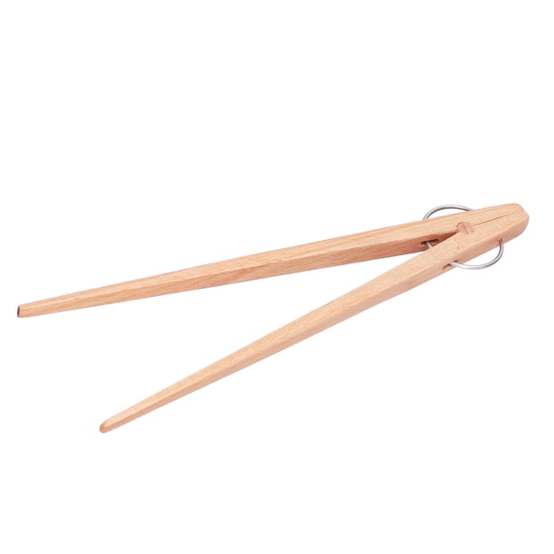 Pinza Para Refrigerios, Diseño Ergonómico, Pinzas Para Pan Ligeras, De Madera Duradera Para Cocina Y Hogar