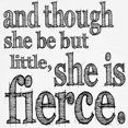 thumbnail image 3 of CafePress - She Is Fierce Shakespeare Toddler T Shirt - Cute Toddler T-Shirt, 100% Cotton, 3 of 4