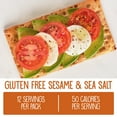 thumbnail image 3 of Wasa® Gluten Free Sesame and Sea Salt Swedish Crispbread 6.1 oz, 3 of 7