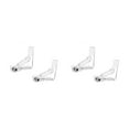 thumbnail image 4 of relayinert Pinces de Nappe Multifonctions Sécuriser Polyvalent et Durable Durable ABS Pinces de Table Pince Transparente 2PCS 2Set, 4 of 6