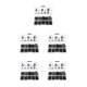 thumbnail image 1 of Speravity 500 Uds arandelas M2-M10 juntas de perno de nailon aislamiento espaciadores de tornillo con soporte de almacenamiento Type2 Speravity CBP022644, 1 of 6