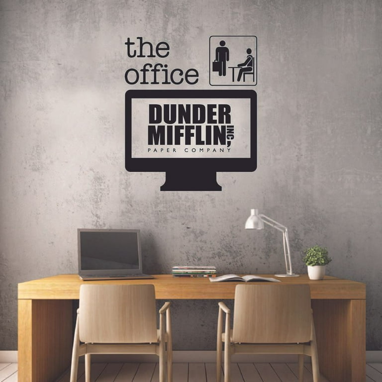  Dunder Mifflin Paper Company Logo Sticker Decal (The