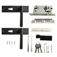 Room Door Handles With Lock And Key Box Lock Door Handle Lock Set