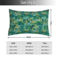 thumbnail image 2 of Salouo Jungle Leopard Pattern Pillow Cases,1PC Pillow Covers with Envelope Closure Decorative Pillow Case for Bed Couch,Pillows Not Included-14"x20", 2 of 6