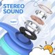 thumbnail image 2 of Auriculares con cable JoySpark Kids, límite de volumen de 85 dB, azul, 2 of 7