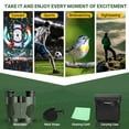 thumbnail image 5 of Compact Binoculars for Adults-12x25 Small Binoculars for Bird Watching Hunting Waterproof Porro Prism Binoculars (Green), 5 of 7