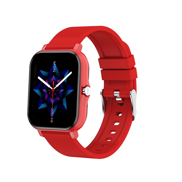Pulsera inteligente Bluetooth V5.0 Impermeable IP67 Rastreador Reloj Frecuencia cardíaca Presión arterial Reloj de pulsera, Rojo Inevent EL001323-03B