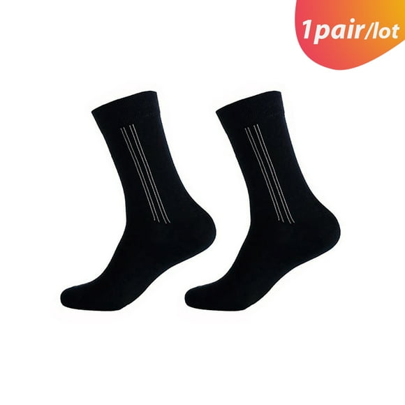 365WEAR Long Socks For Men Gentleman Business Socks Comfortable Soft Cotton Plaid Socks 1
