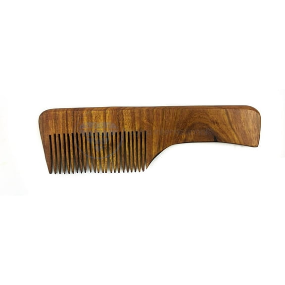 Finely Crafted Handmade Premium Rosewood Combs & Hair Brush | Hair Mustache Tail Beard Brush | Nagina International (Normal Narrow Toothed)