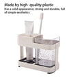 thumbnail image 4 of Advancent Soporte para cepillo de dientes, organizador de almacenamiento de cepillos de maquillaje, jabón, de dientes, soporte de tocador Almacenamiento y organización del hogar Advancent HA067871-01, 4 of 6