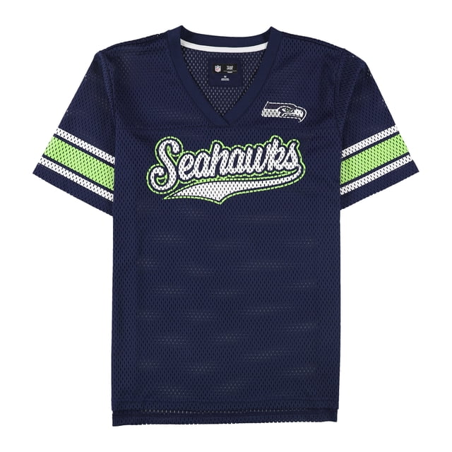 Camiseta de los Seattle Seahawks para mujer de la NFL, azul, mediana