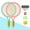Pink+green 2PCS, variant on KYAIGUO kids toys Exercise badminton racket Outdoor tennis racket toy for 3+ kids only(Pink)