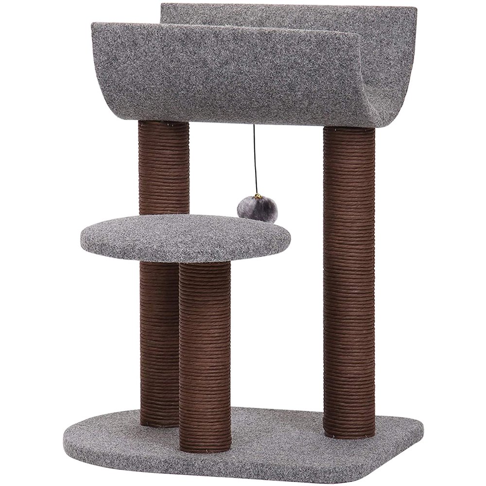 Catry Cat Tree Cat Tower for Cat Activity with Scratching Posts and Toy