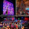 thumbnail image 6 of Battery Operated Christmas Lights,33ft 100 LED Multicolor String Lights with Black Wire,8 Modes Waterproof Remote & Timer Twinkle Christmas Tree Lights for Home, Garden, Party, Holiday Decoration, 6 of 6