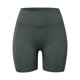 thumbnail image 3 of Pantalones cortos sin costuras para mujer con efecto lifting - Pantalones cortos de gimnasio y yoga de cintura alta, control de abdomen, nailon y spandex, tallas S-XL, 3 of 3